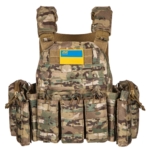 2E Tactical Плитоноска, Тип 5, з кишенями для бічного захисту, камуфляж