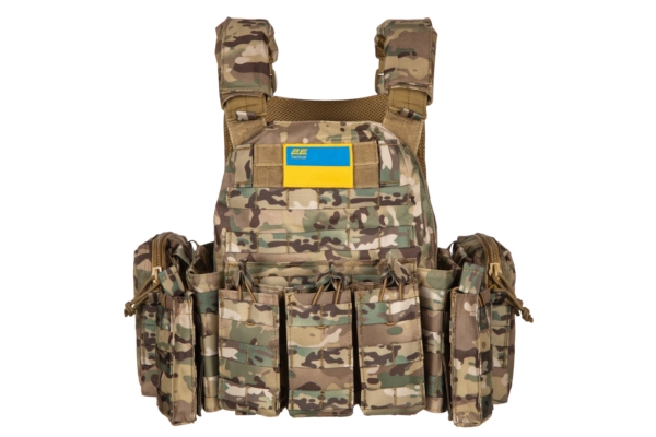 2E Tactical Плитоноска, Тип 5, з кишенями для бічного захисту, камуфляж