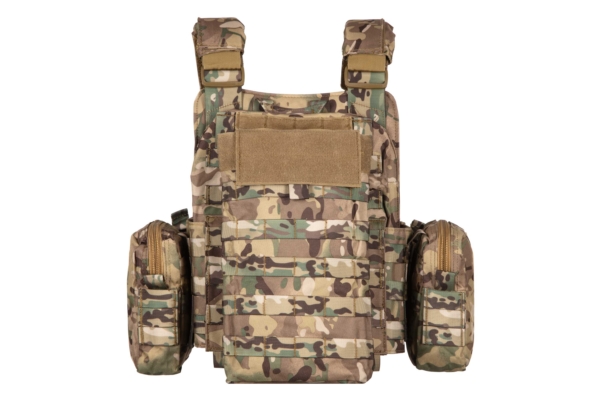 2E Tactical Плитоноска, Тип 5, з кишенями для бічного захисту, камуфляж