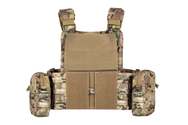 2E Tactical Плитоноска, Тип 5, з кишенями для бічного захисту, камуфляж