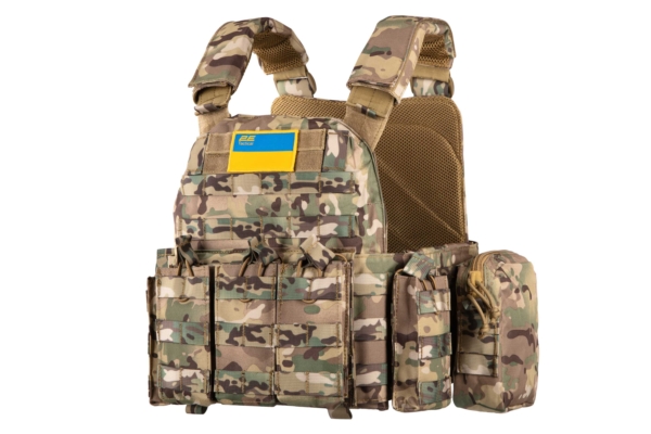 2E Tactical Плитоноска, Тип 5, з кишенями для бічного захисту, камуфляж