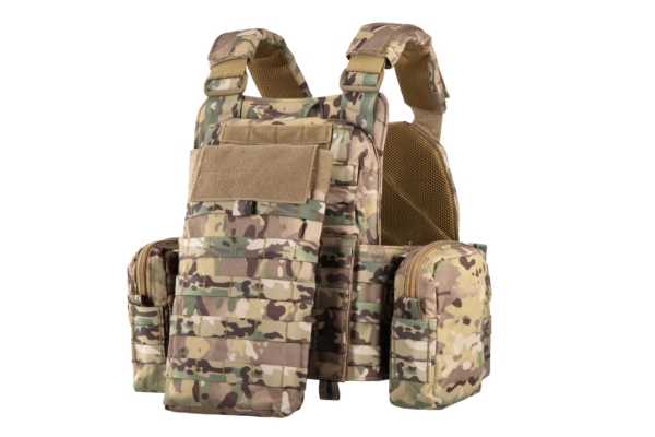 2E Tactical Плитоноска, Тип 5, з кишенями для бічного захисту, камуфляж
