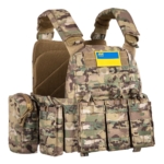 2E Tactical Плитоноска, Тип 5, з кишенями для бічного захисту, камуфляж