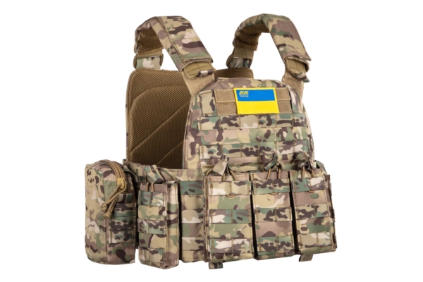 2E Tactical Плитоноска, Тип 5, з кишенями для бічного захисту, камуфляж