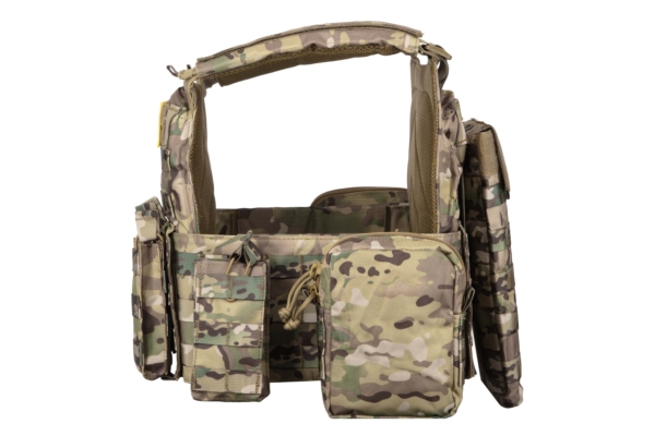 2E Tactical Плитоноска, Тип 5, з кишенями для бічного захисту, камуфляж