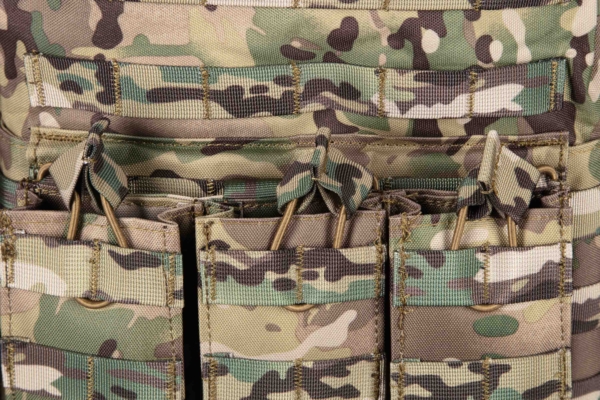 2E Tactical Плитоноска, Тип 5, з кишенями для бічного захисту, камуфляж