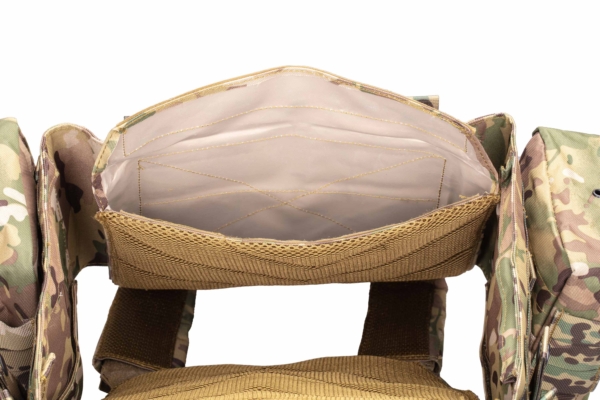 2E Tactical Плитоноска, Тип 5, з кишенями для бічного захисту, камуфляж