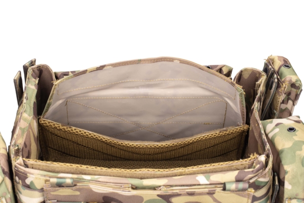 2E Tactical Плитоноска, Тип 5, з кишенями для бічного захисту, камуфляж