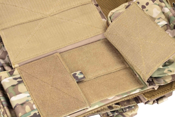2E Tactical Плитоноска, Тип 5, з кишенями для бічного захисту, камуфляж