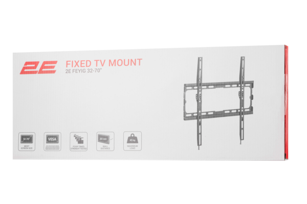 2E Крепление фиксированное ТВ 32-70″ Фейиг