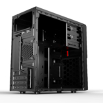 2E Корпус Basis RD860-3U без БП, 1xUSB3.0, 2xUSB2.0, VGA 320мм, mATX, чорний