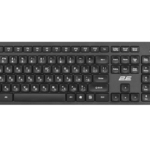 2E Клавіатура мембранна KS260 106key, WL, EN/UK, чорний