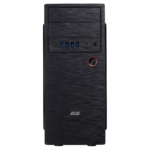 2E Корпус Alfa E1802 без БЖ 4xUSB3.0, VGA 320мм, ATX, чорний