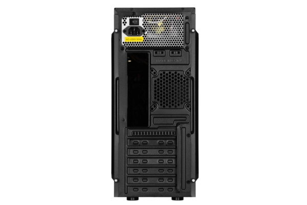 2E Корпус Alfa E1903U-400 з БЖ 2E ATX400W, 2xUSB3.0, 1xUSB2.0, VGA 320мм, ATX, чорний