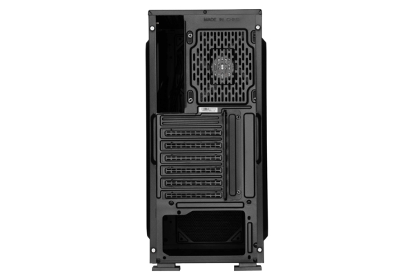 2E Корпус Alfa G650 без БЖ 2xUSB3.0, 1xUSB2.0, 1×120мм, VGA 280мм, LCS ready, ATX, чорний