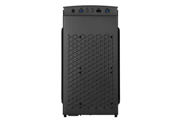 2E Корпус Alfa G650 без БЖ 2xUSB3.0, 1xUSB2.0, 1×120мм, VGA 280мм, LCS ready, ATX, чорний