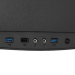 2E Корпус Alfa G650 без БЖ 2xUSB3.0, 1xUSB2.0, 1×120мм, VGA 280мм, LCS ready, ATX, чорний