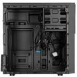 2E Корпус Basis RD850 без БП 1xUSB3.0, 2xUSB2.0 1×120мм ARGB VGA 290мм Acrylic Side Panel mATX чёрный
