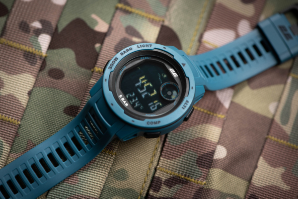 2E Tactical Тактичний годинник Delta X Blue з компасом та крокоміром