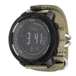 2E Tactical Тактичний годинник Trek Pro Black-Green з компасом, барометром та крокомір