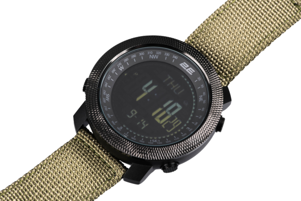 2E Tactical Тактичний годинник Trek Pro Black-Green з компасом, барометром та крокомір
