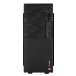2E Корпус Alfa E190-3U без БЖ 2xUSB3.0, 1xUSB2.0, VGA 320мм, ATX, чорний