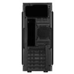 2E Корпус Alfa E190-3U без БЖ 2xUSB3.0, 1xUSB2.0, VGA 320мм, ATX, чорний
