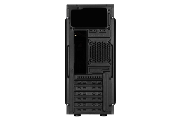 2E Корпус Alfa E190-3U без БЖ 2xUSB3.0, 1xUSB2.0, VGA 320мм, ATX, чорний
