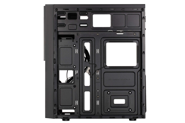 2E Корпус Alfa E190-3U без БЖ 2xUSB3.0, 1xUSB2.0, VGA 320мм, ATX, чорний