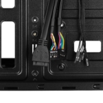 2E Корпус Alfa E190-3U без БЖ 2xUSB3.0, 1xUSB2.0, VGA 320мм, ATX, чорний