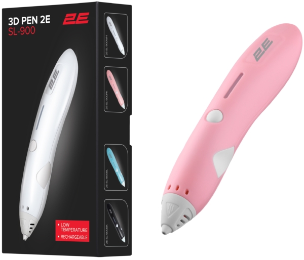 2E Ручка 3D SL_900, PCL, Aкб 500mAh, розовий