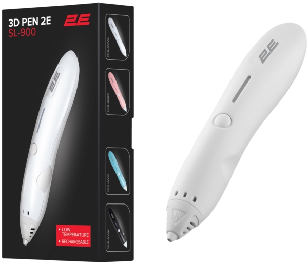 2E Ручка 3D SL_900, PCL, Aкб 500mAh, белый