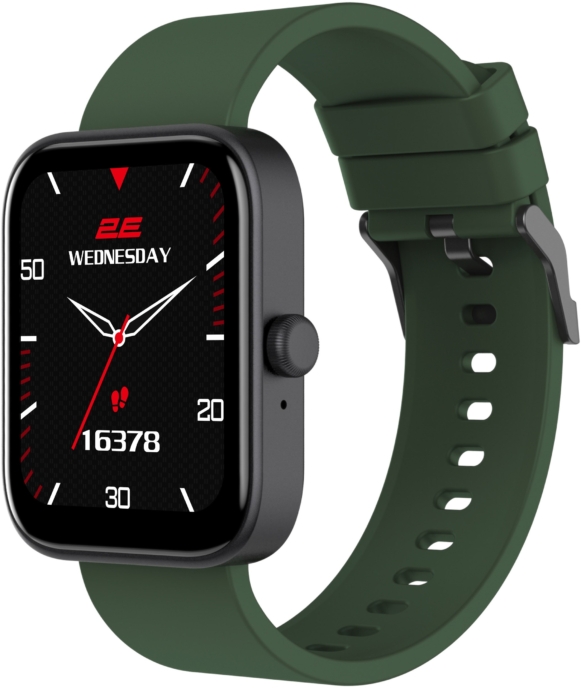 2E Смарт-часы Alpha SQ Music Edition 46mm Black-Green
