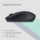 2E Мышь MF270 Silent Rechargeable WL Black