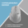 2E Мышь MF280 Silent WL BT Gray