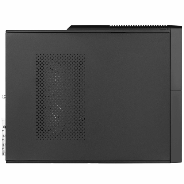 2E Корпус S613ARGB-400, з БЖ 2E 400W-SFX, 1xUSB3.0, 1хUSB Type-C, 1×80мм, Micro ATX/ Desktop, чорний
