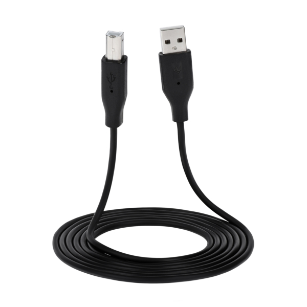 2E Кабель USB-A > USB-B синхронізації 3м, чорний