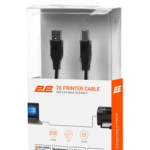 2E Кабель USB-A > USB-B синхронізації 3м, чорний