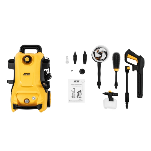 2E Минимойка высокого давления AquaClean 150, 2000Вт, 150бар, 450л/ч, шланг 8м, 8.84кг