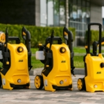 2E Минимойка высокого давления AquaClean 150, 2000Вт, 150бар, 450л/ч, шланг 8м, 8.84кг