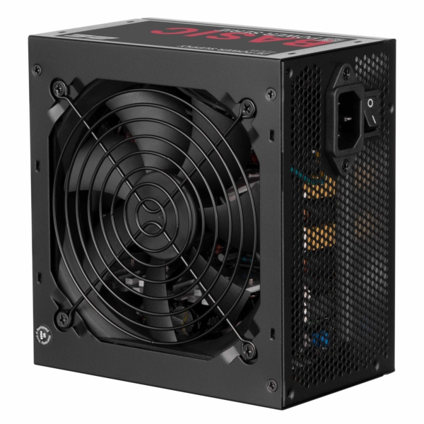 2E Блок живлення Basic Power (400W), 80%, 120мм, 1xMB 24pin(20+4), 1xCPU 8pin(4+4), 3xMolex, 4xSATA, 1xPCIe 8pin(6+2)