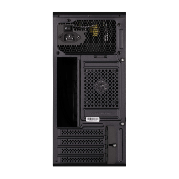 2E Корпус Credo V200B-400, з БЖ 2E ATX400, 2xUSB3.0, 1×80мм, VGA 250мм, mATX, чорний
