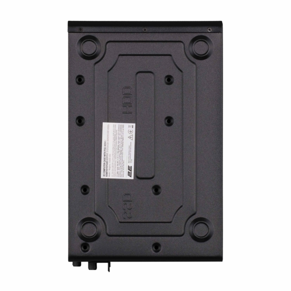 2E Корпус Credo V200B-400, з БЖ 2E ATX400, 2xUSB3.0, 1×80мм, VGA 250мм, mATX, чорний