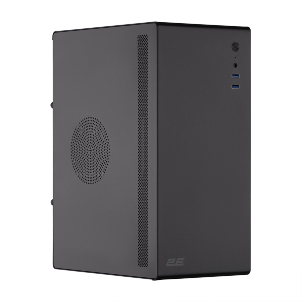 2E Корпус Credo V200B-400, з БЖ 2E ATX400, 2xUSB3.0, 1×80мм, VGA 250мм, mATX, чорний