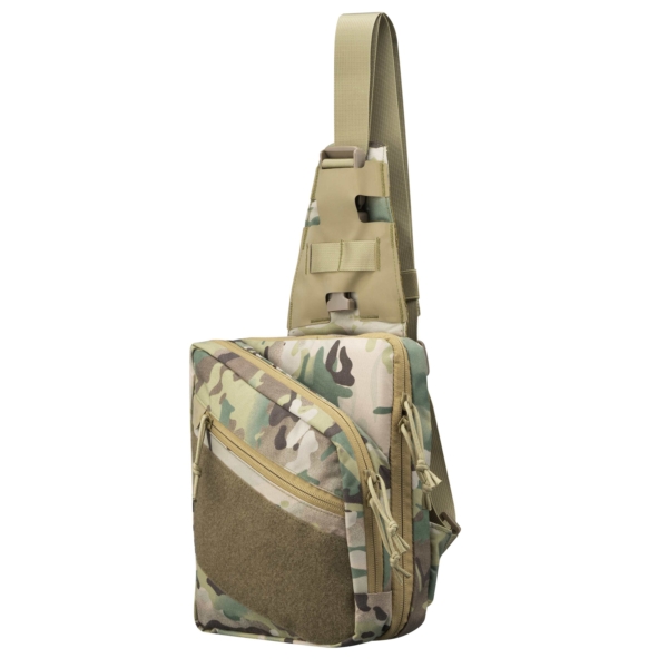 2E Tactical Сумка-слінг, швидке відкривання, 4 відсіки, камуфляж