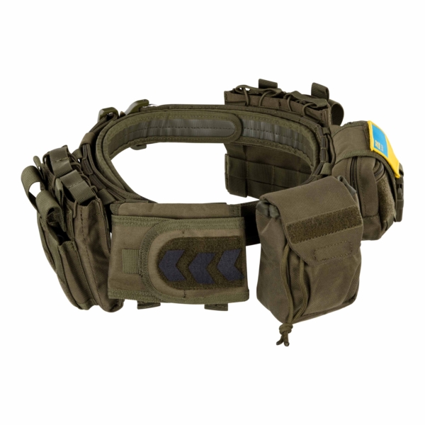 2E Tactical Тактичний пасок з 5-ма підсумками, зелений