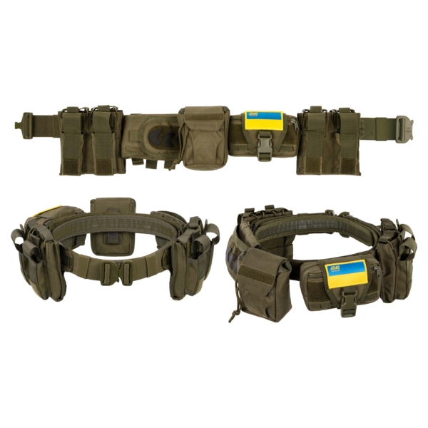 2E Tactical Тактичний пасок з 5-ма підсумками, зелений