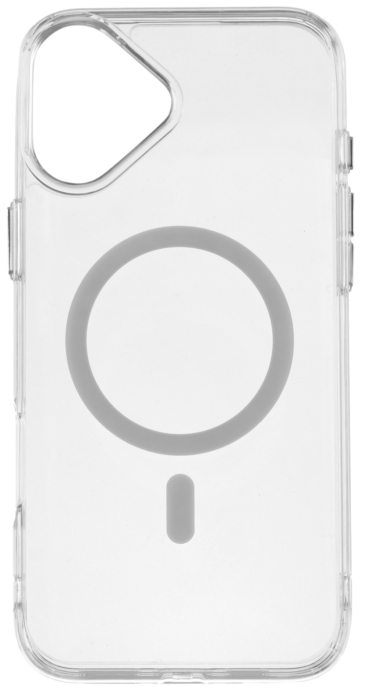 2E Чехол Basic для iPhone 16 Plus, Transparent MagSafe Cover, прозрачный