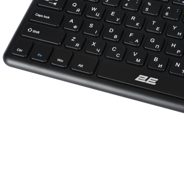 2E Клавіатура ножнична KT100 78key, WL, EN/UK, чорний