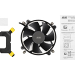 2E Процесорний кулер CX10384, LGA1700, 1366, 1200, 115X, 4pin PWM, TDP 65W
